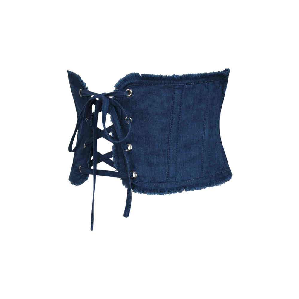 Attitude Corsets - Seanna Korsettgürtel - Blau